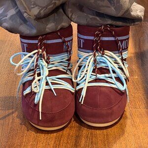 New in Box Moon Boot Womens Low Laces Boot SZ 39/41